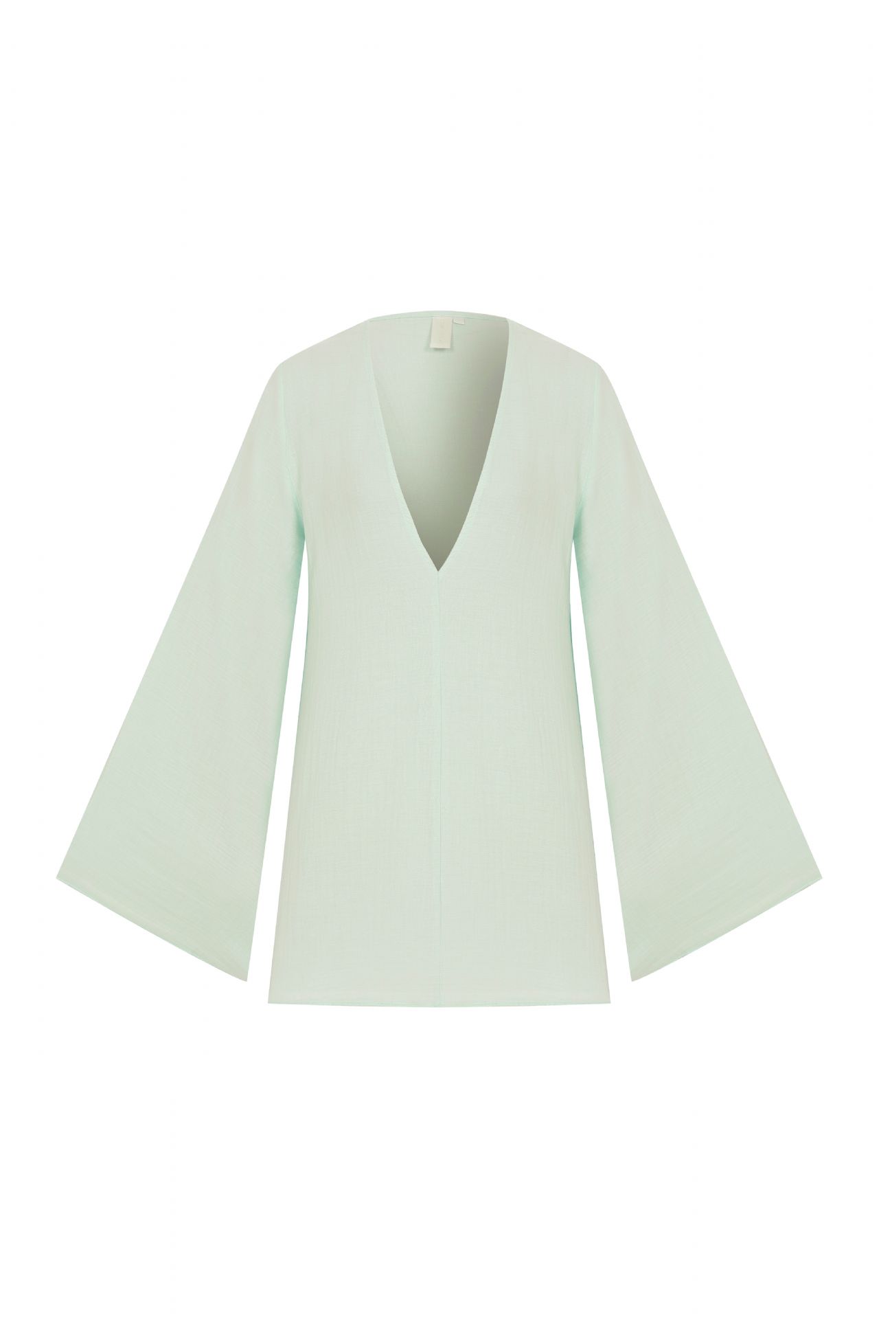 ELLE COTTON GAUZE BEACH COVERUP MINT