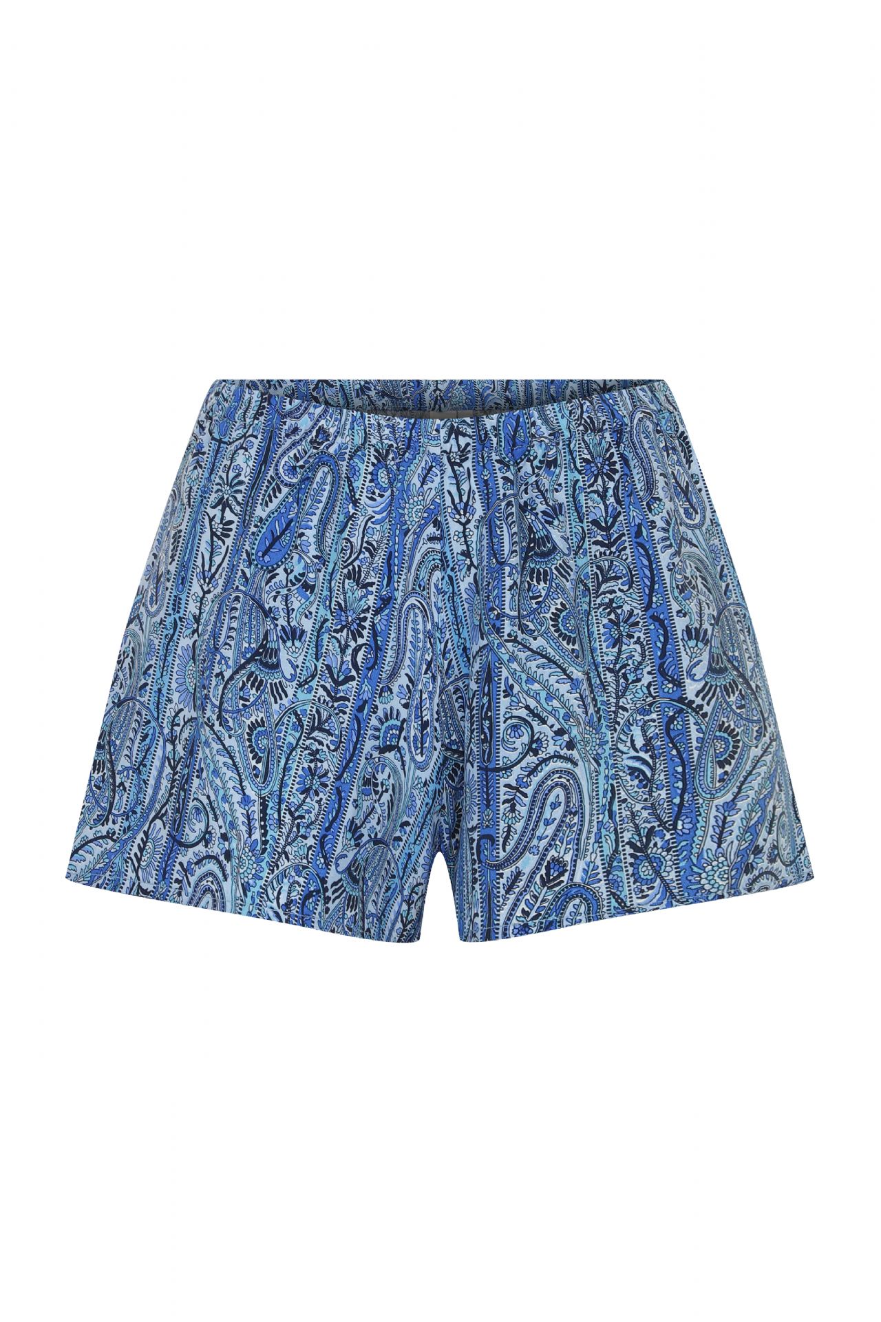 PALAMAR VEGAN SILK SHORTS BLUE