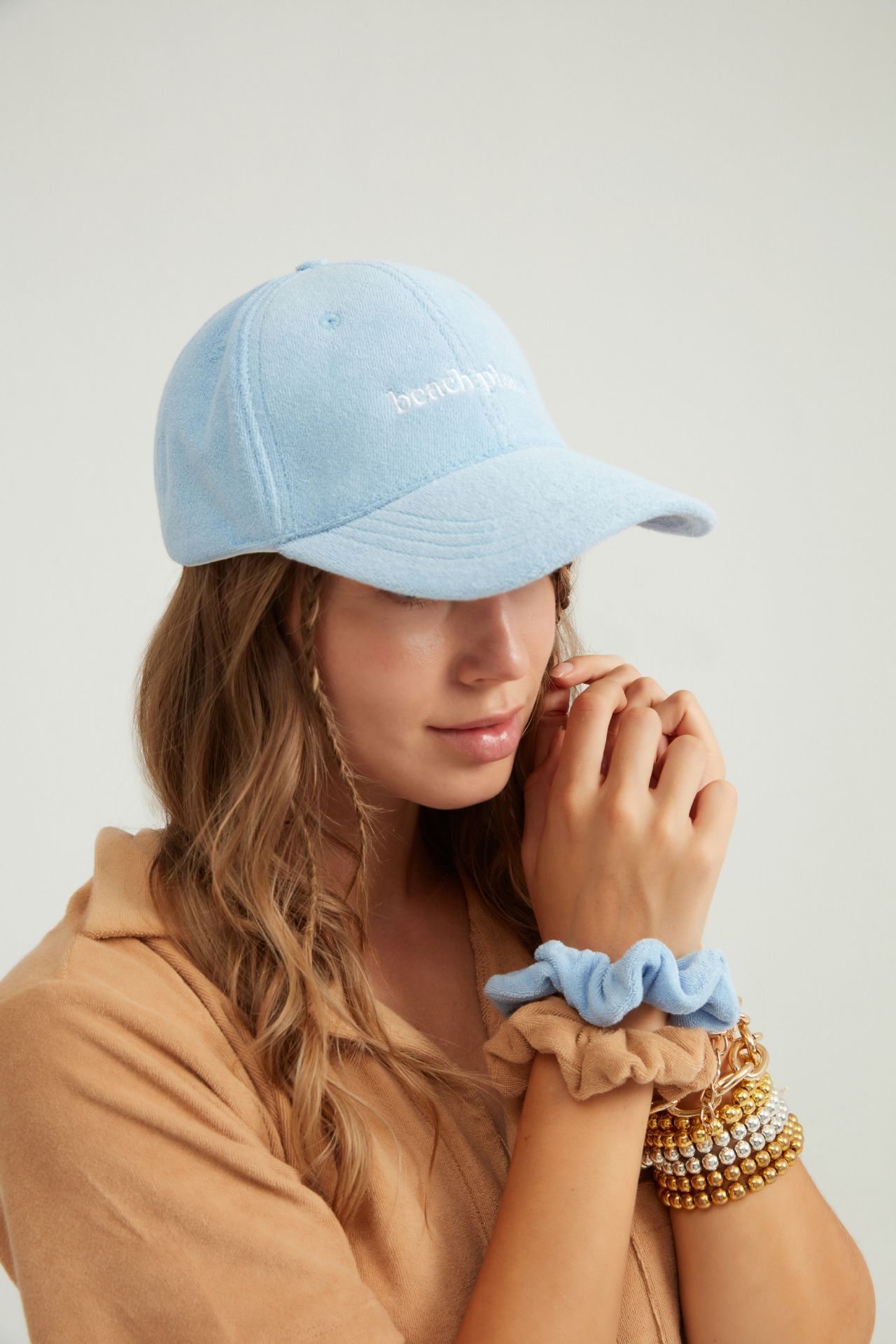 BEATRIX TERRY CAP BLUE