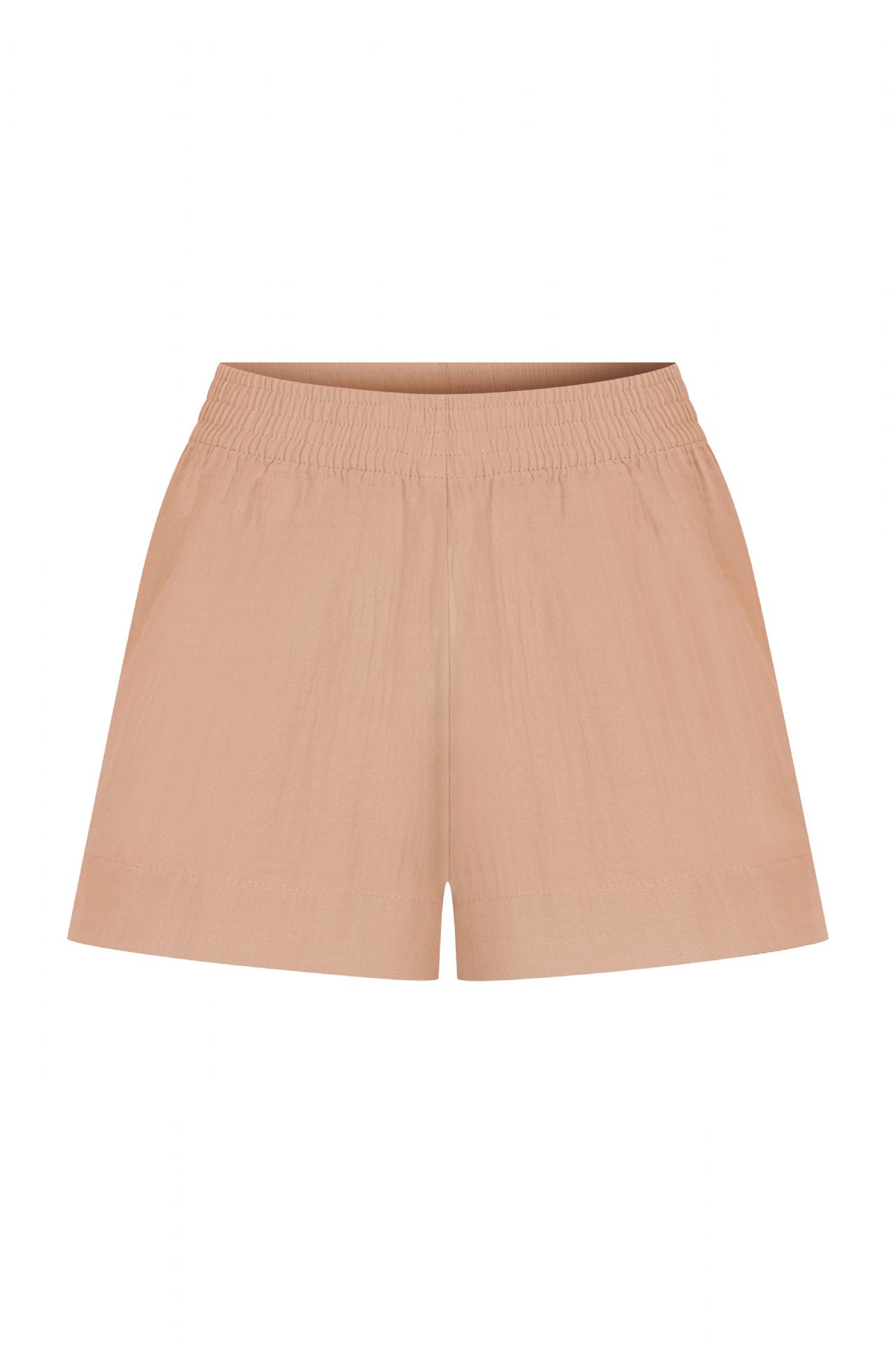 PALAMAR COTTON GAUZE SHORTS CORAL