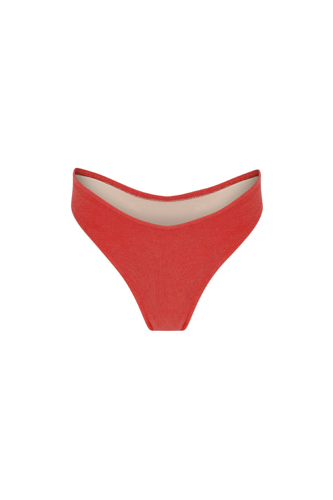 ROGUE TERRY BIKINI BRIEFS RED