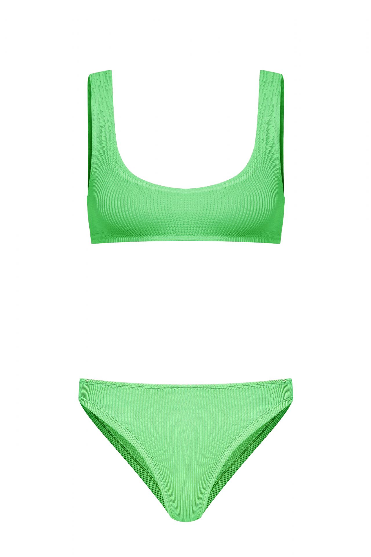 SOFI CRINKLE BIKINI SET LIME