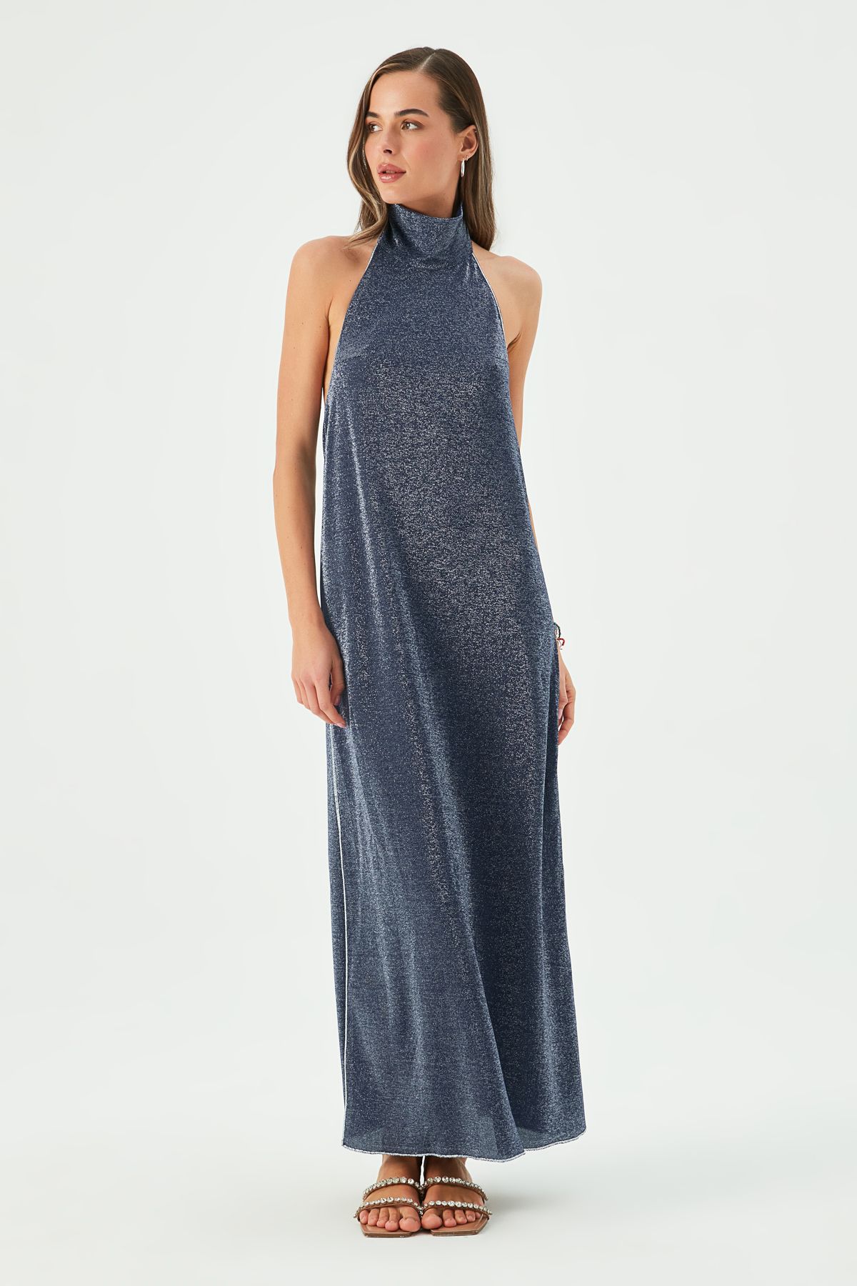 STEREA TURTLENECK MAXI DRESS