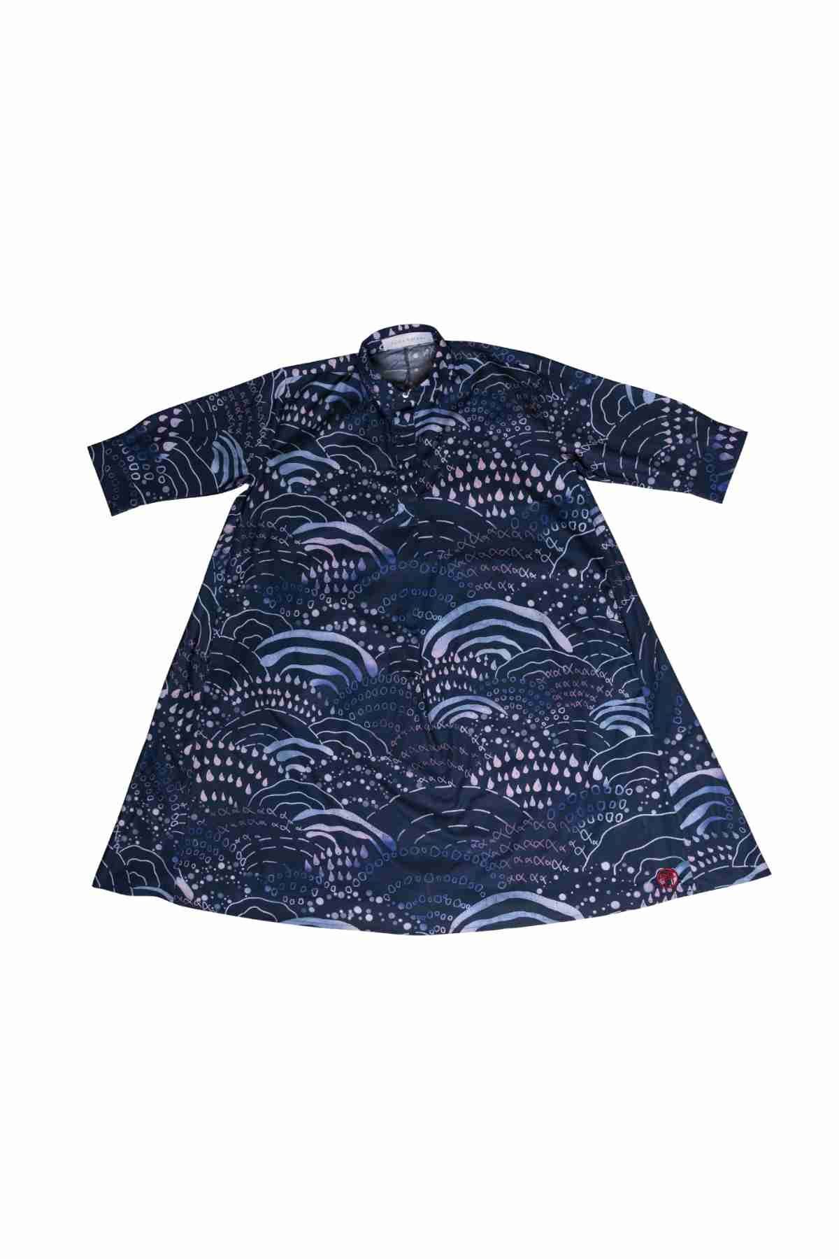 HANHAN STUDIO NAVY DRESS