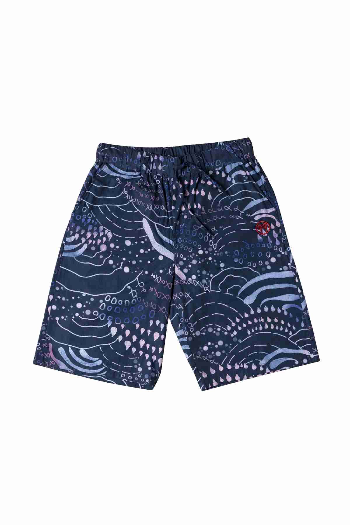 HANHAN STUDIO NAVY SHORT