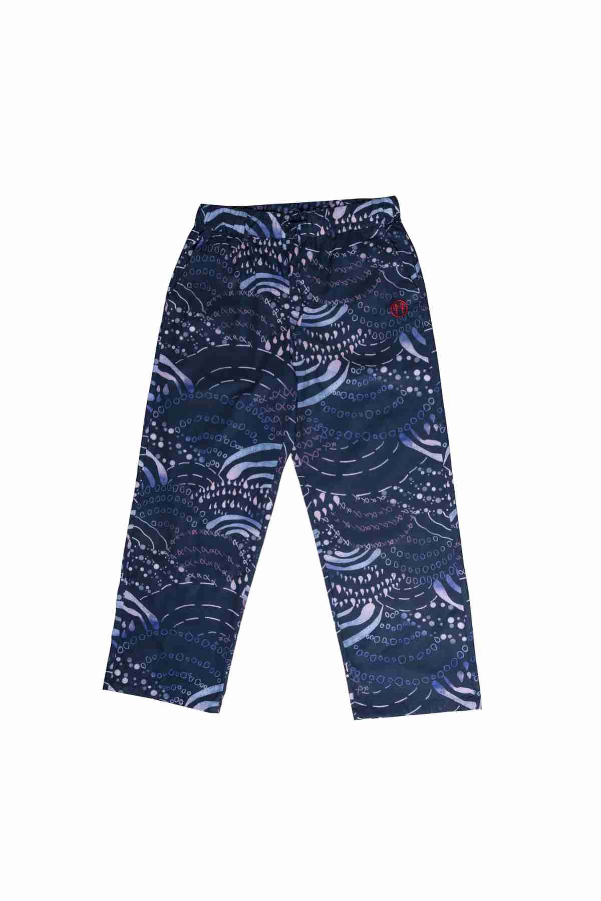 HANHAN STUDIO NAVY TROUSERS