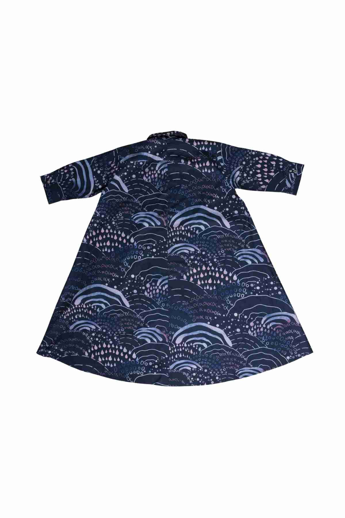 HANHAN STUDIO NAVY DRESS